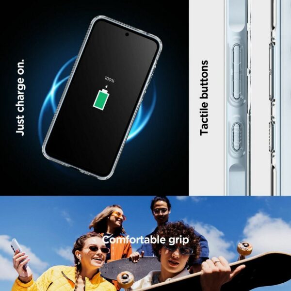 SPIGEN case ULTRA HYBRID for SAMSUNG A35 5G transparent