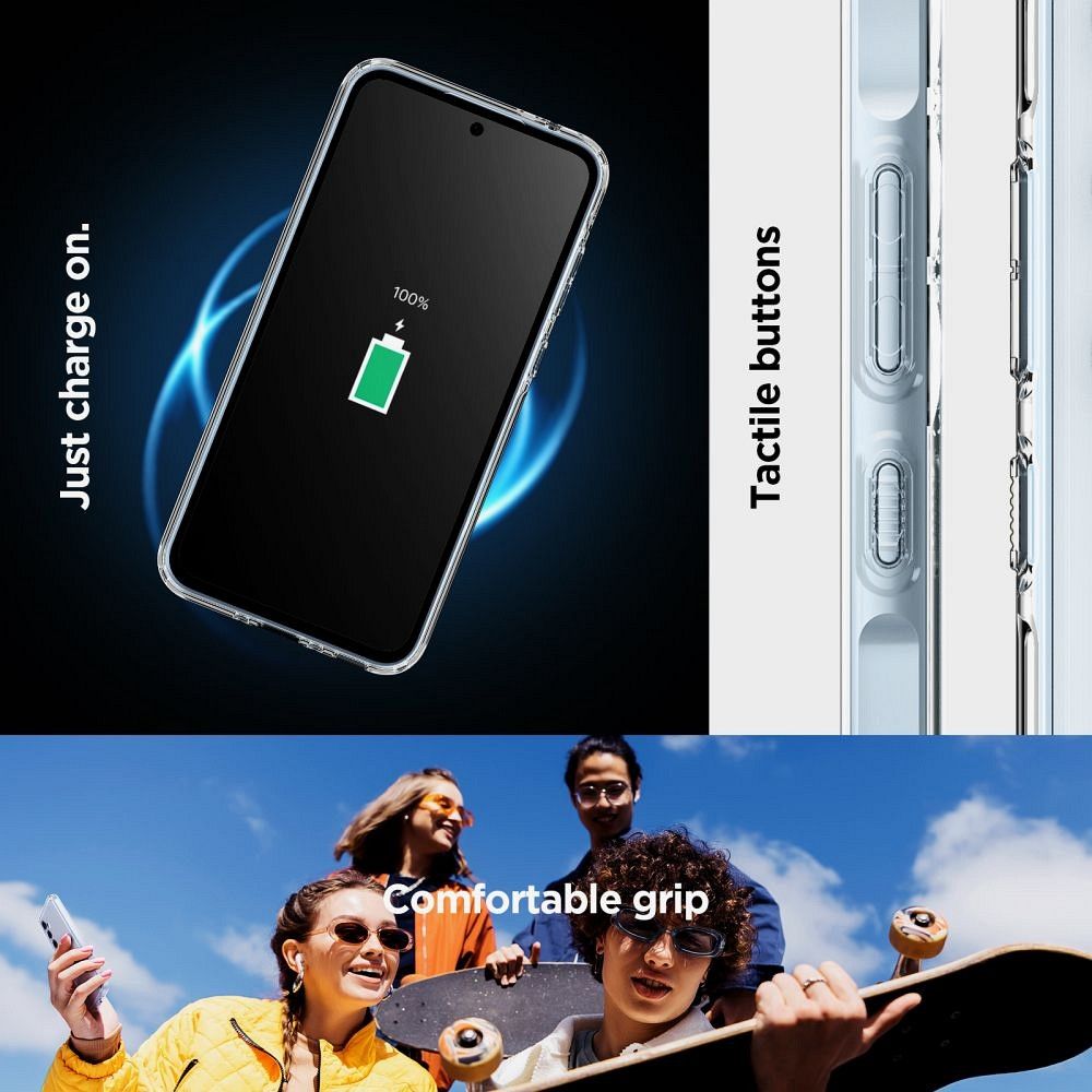 SPIGEN case ULTRA HYBRID for SAMSUNG A35 5G transparent