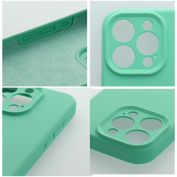 Case SILICONE 2mm for IPHONE 15 Pro Max mint