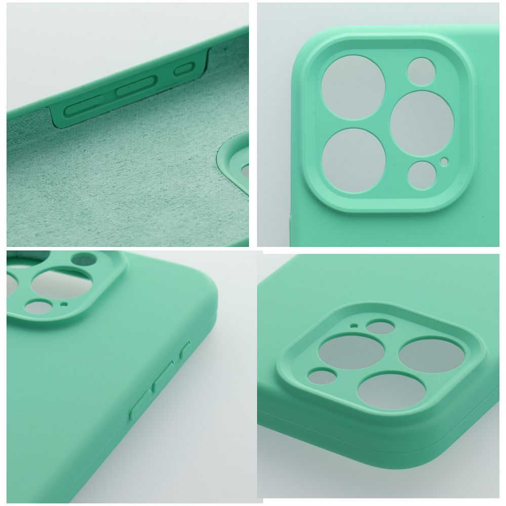Case SILICONE 2mm for IPHONE 15 Pro Max mint