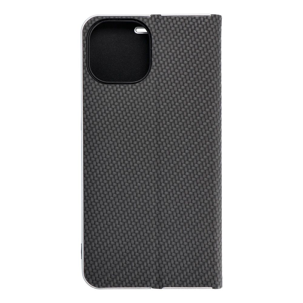 LUNA Book Carbon for IPHONE 15 black