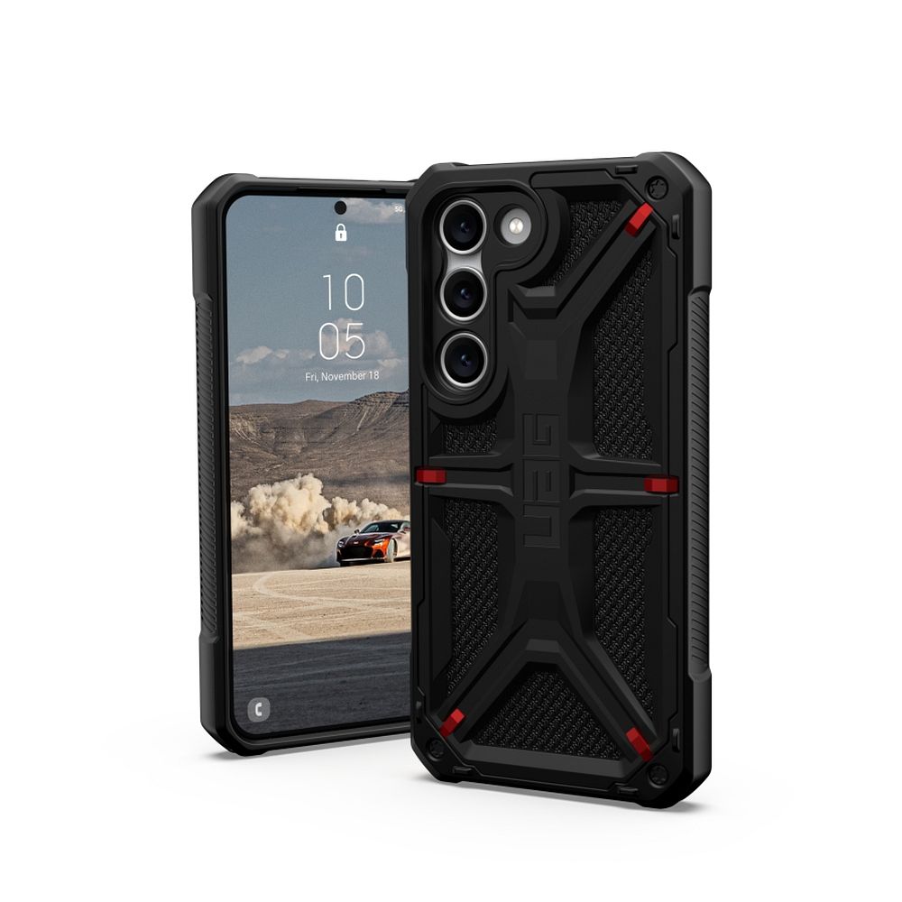 UAG Urban Armor Gear case MONARCH for SAMSUNG S23 5G kevlar black