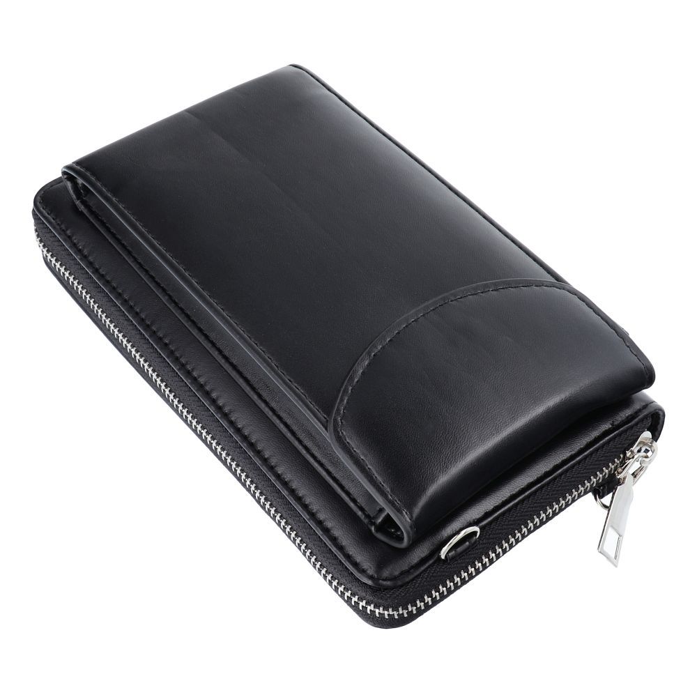 Stylish bag for mobile phone black