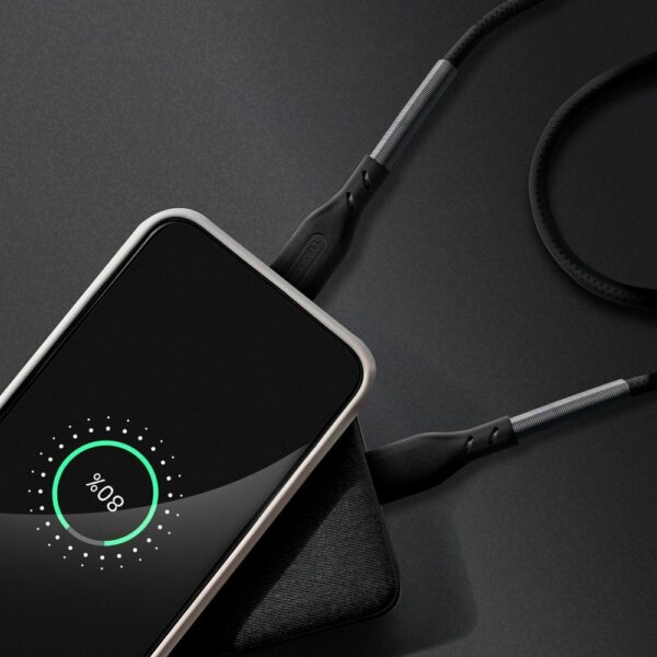 FORCELL F-ENERGY Carbon CB-02C cable Type C to Type C PD QC3.0 5A 60W 1 m black