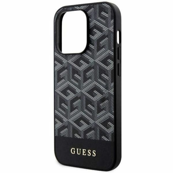 GUESS case for IPHONE 14 Pro GUHMP14LHGCFSEK (MAG GCUBE) black