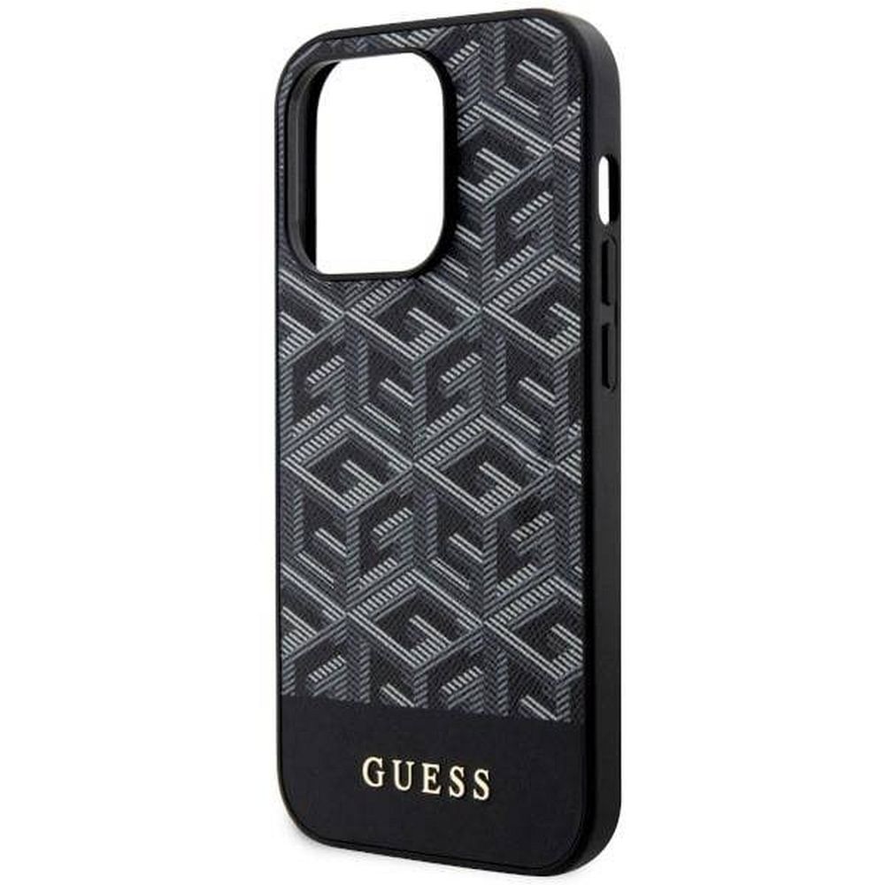 GUESS case for IPHONE 14 Pro GUHMP14LHGCFSEK (MAG GCUBE) black