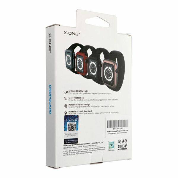 X-ONE Dropguard Case - for Apple Watch 10 42mm transparent