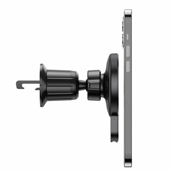 HOCO car holder with wilress charging compatible with MagSafe for air vent 15W CA85 black