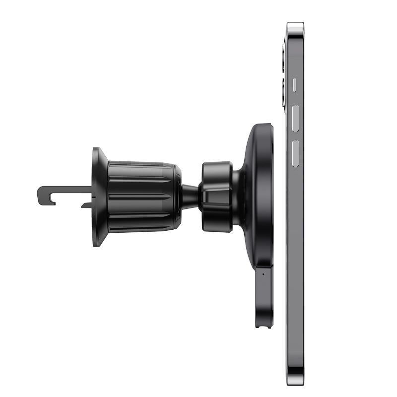 HOCO car holder with wilress charging compatible with MagSafe for air vent 15W CA85 black