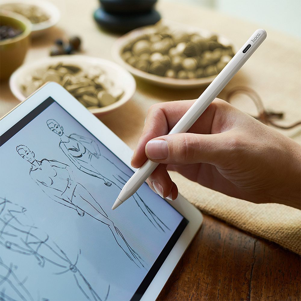 HOCO active capacitive pen 130 mAh GM113 white