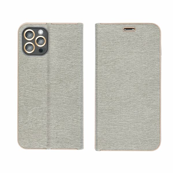 LUNA Book Gold for XIAOMI Redmi Note 13 PRO 5G silver