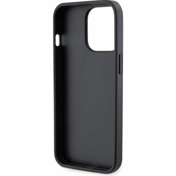GUESS case for IPHONE 13 Pro Max GUHCP13XP4TDSCPK (Metal Logo Starss Crossbody) black
