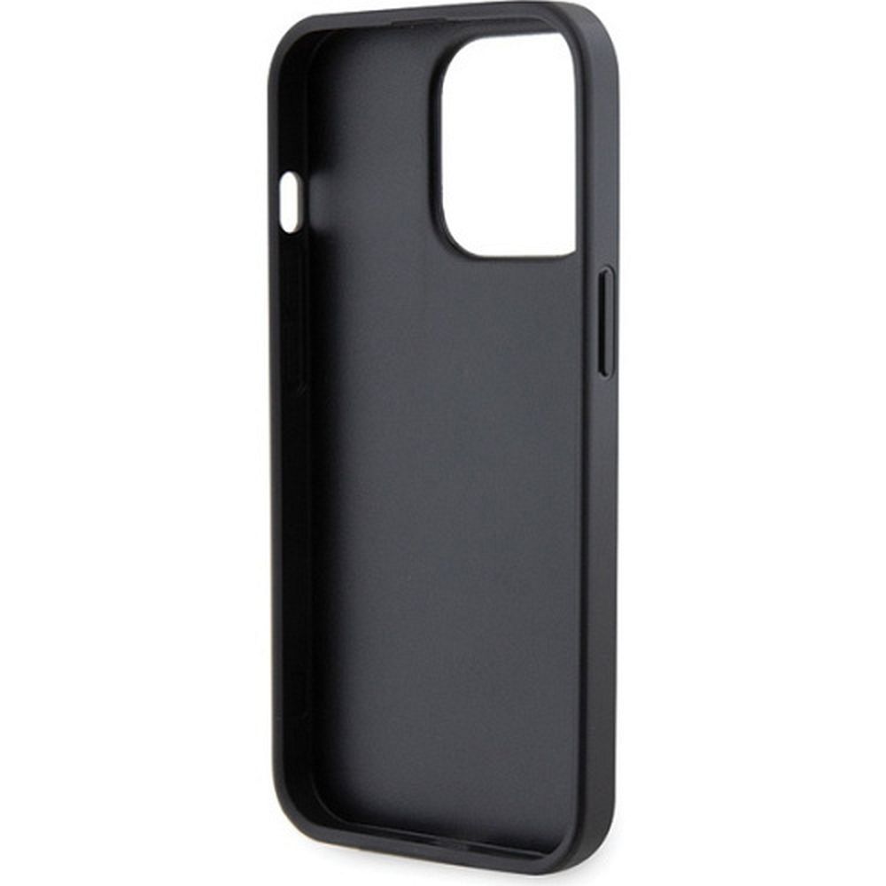 GUESS case for IPHONE 13 Pro Max GUHCP13XP4TDSCPK (Metal Logo Starss Crossbody) black