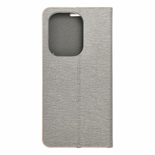 LUNA Book Gold for XIAOMI Redmi Note 13 PRO 4G / POCO M6 Pro 4G silver