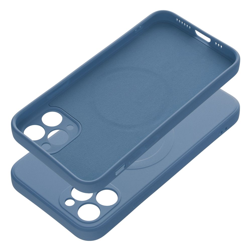 SILICONE MAG COVER case compatible with MagSafe for IPHONE 11 Pro blue