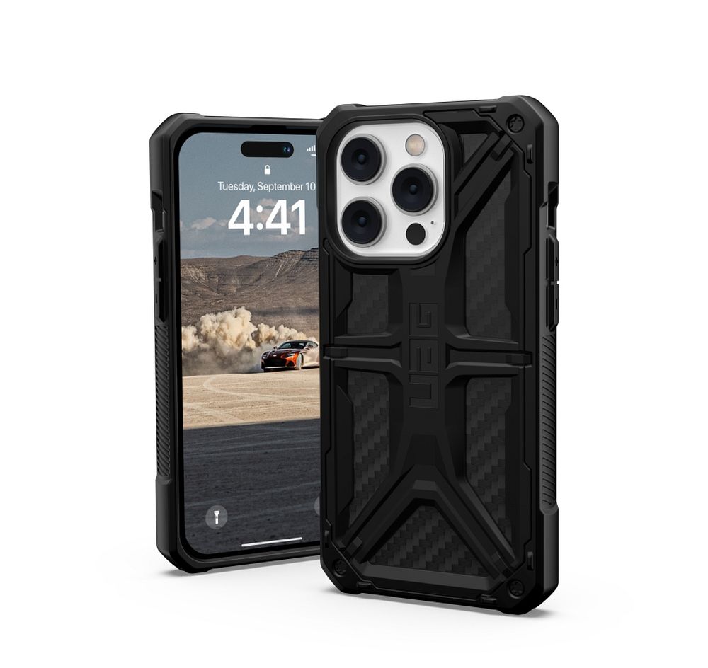 UAG Urban Armor Gear case MONARCH for IPHONE 14 Pro Max carbon fiber