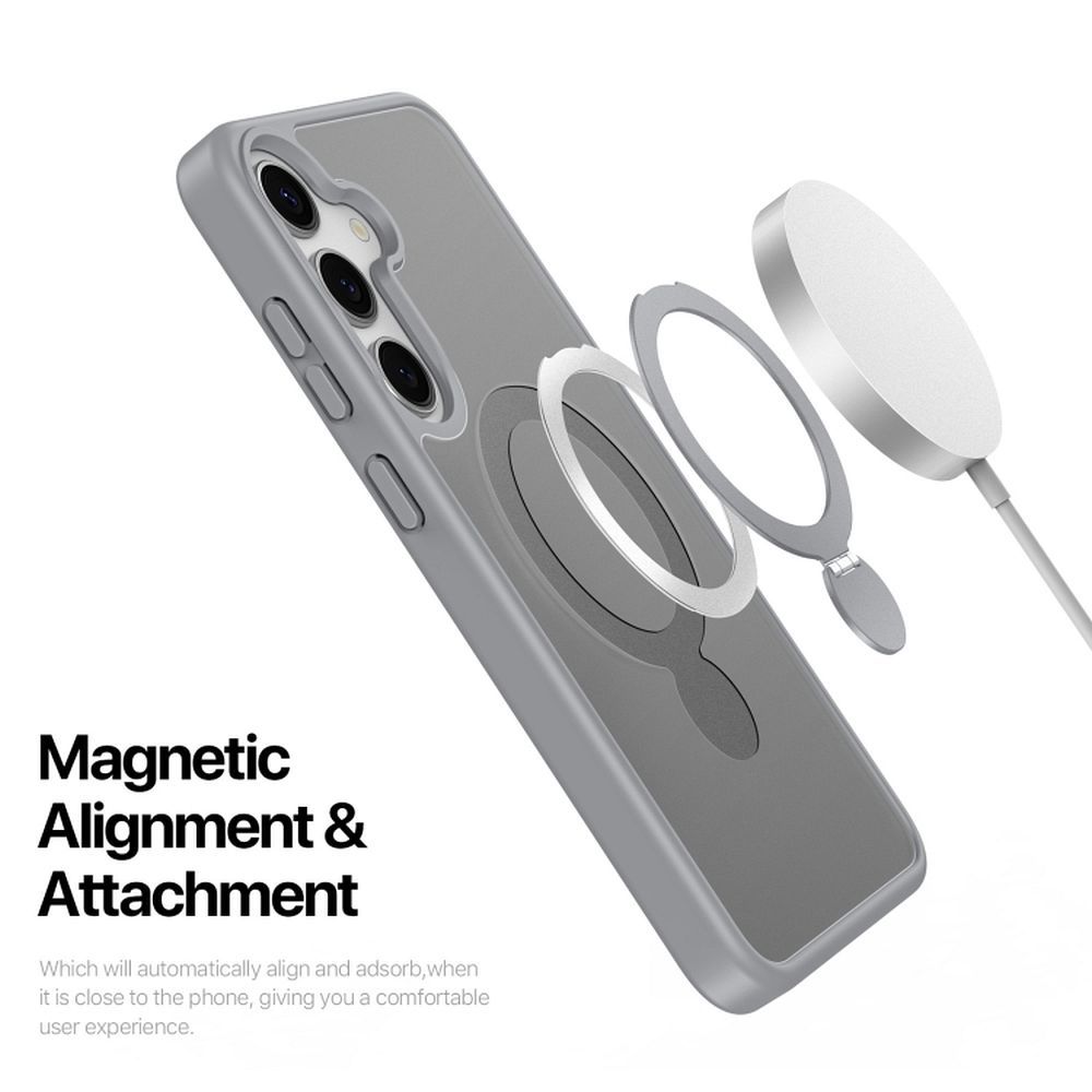 DUX DUCIS case YIND comptible with MagSafe for SAMSUNG S25 Plus grey