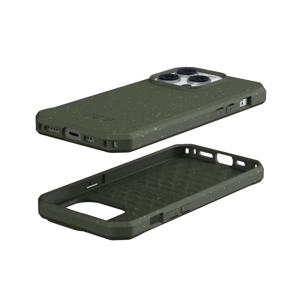 UAG Urban Armor Gear case BIODEGRADABLE OUTBACK for IPHONE 14 Pro Max green