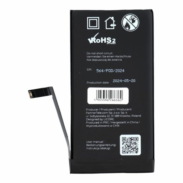 LICORE battery for IPHONE 14 Plus 4325 mAh