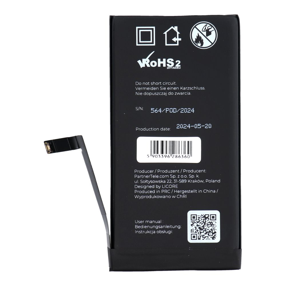 LICORE battery for IPHONE 14 Plus 4325 mAh