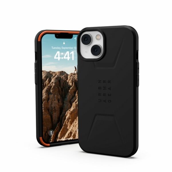 UAG Urban Armor Gear case CIVILIAN compatible with MagSafe for IPHONE 14 Plus black