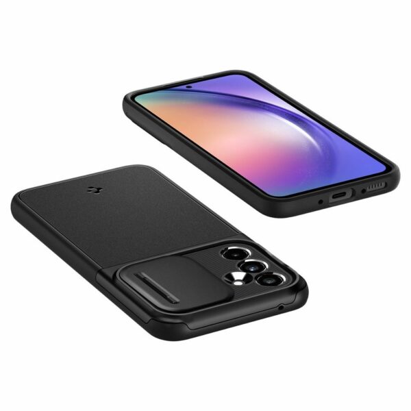SPIGEN case OPTIK ARMOR for SAMSUNG A54 5G black