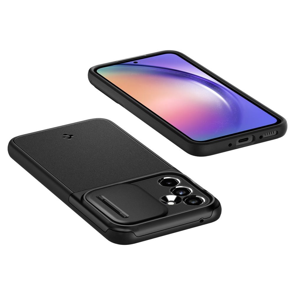 SPIGEN case OPTIK ARMOR for SAMSUNG A54 5G black