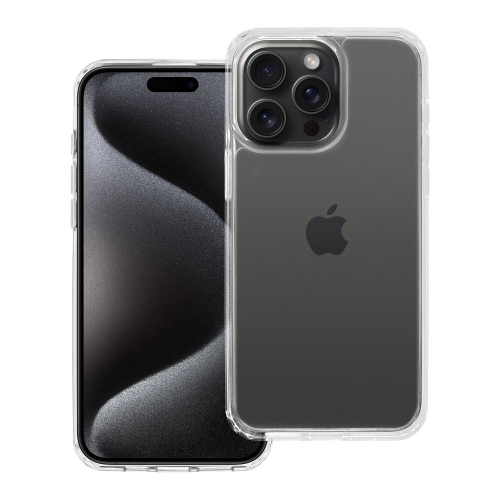 SUPER CLEAR HYBRID case for IPHONE 15 Pro Max transparent