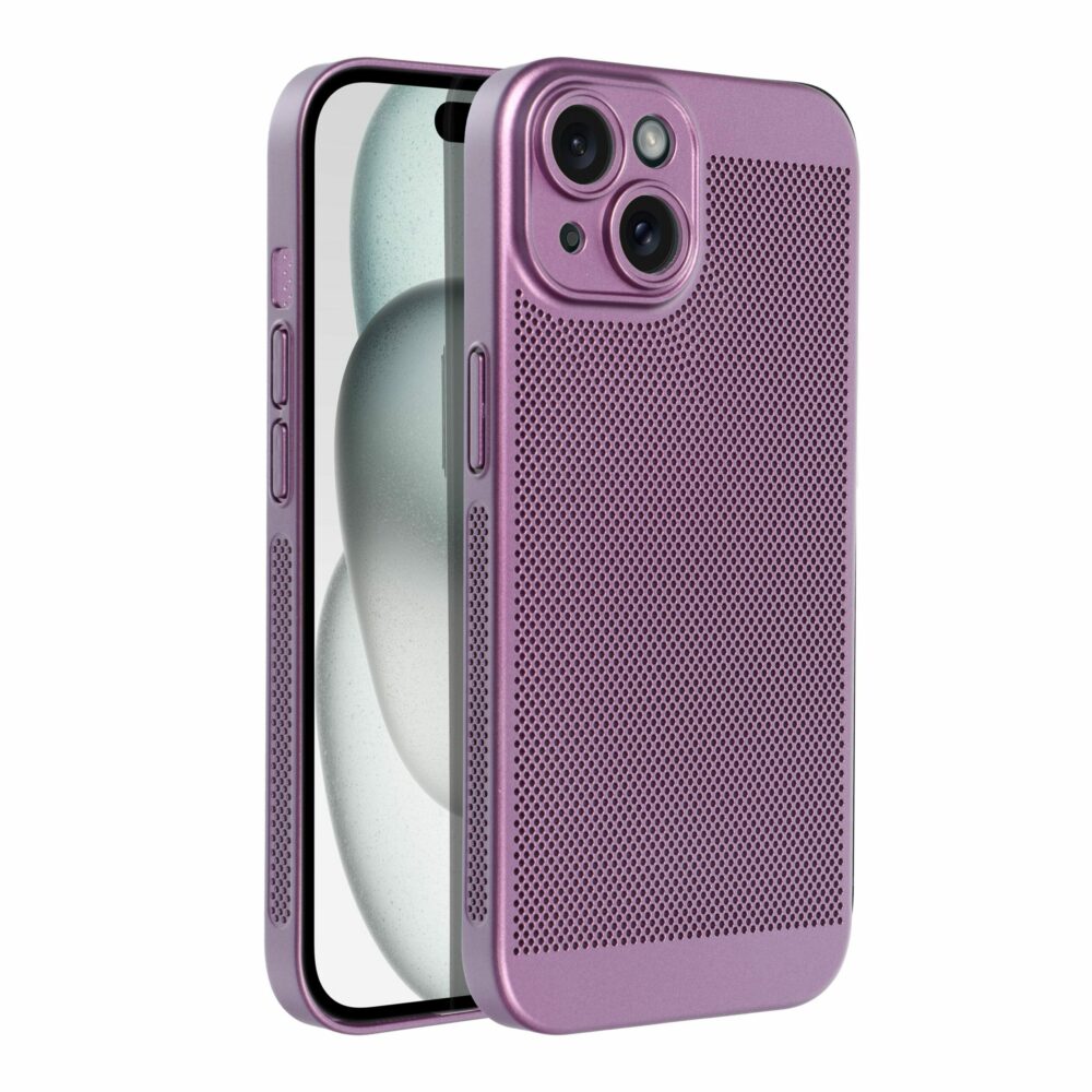 BREEZY case for IPHONE 15 purple
