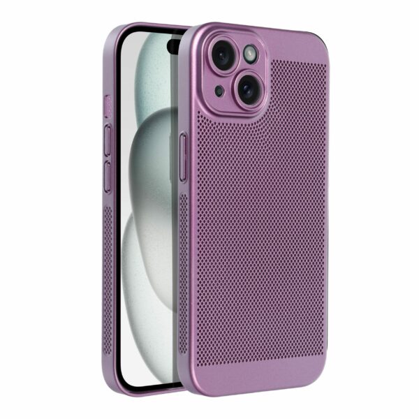 BREEZY case for IPHONE 15 purple
