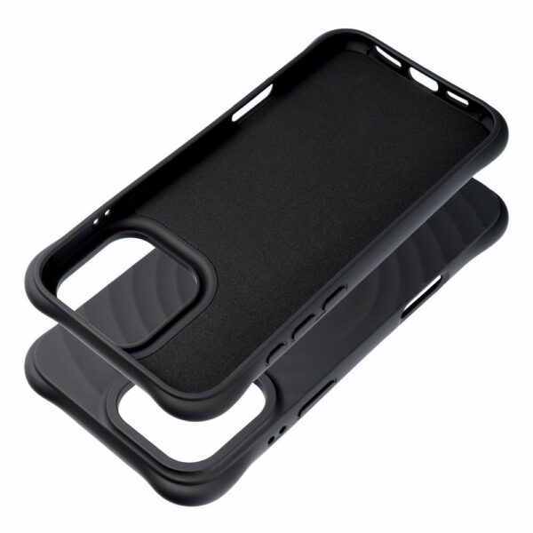 Silicone Zephyr Mag Cover compatible with MagSafe do IPHONE 16 PRO MAX black