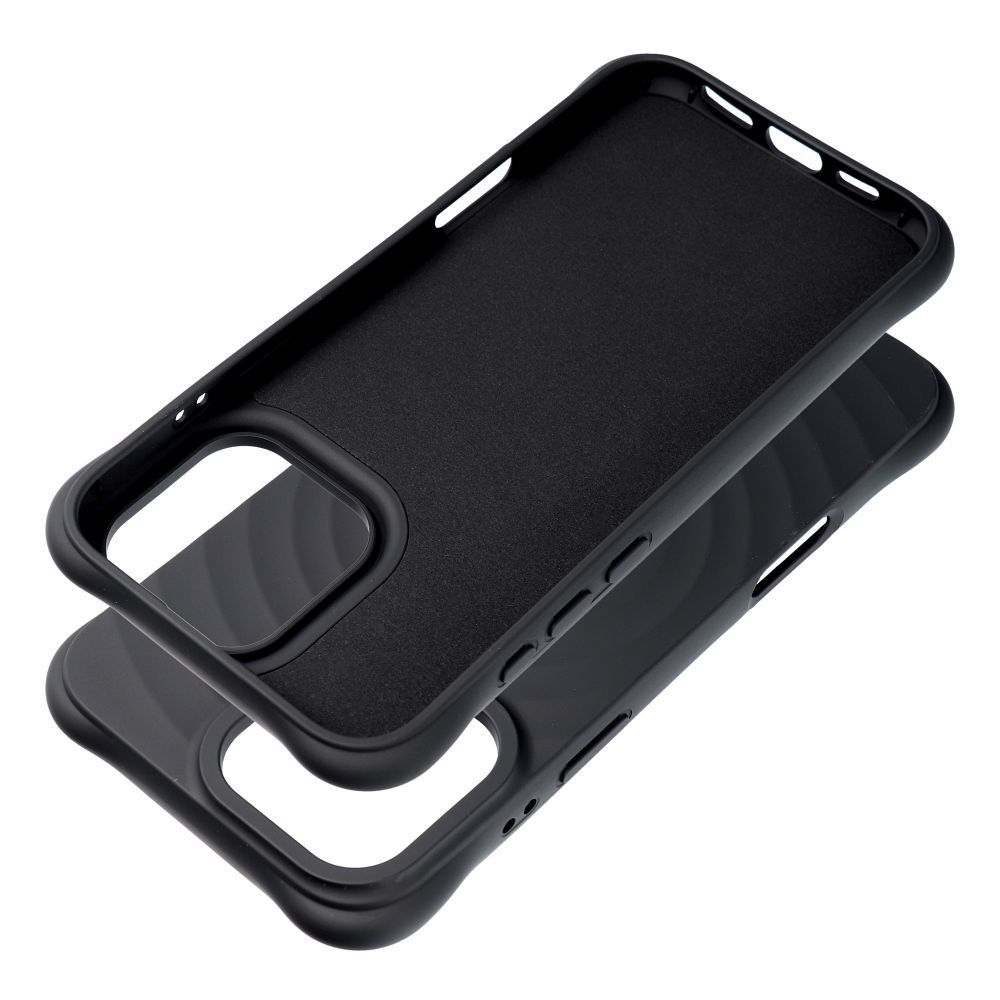 Silicone Zephyr Mag Cover compatible with MagSafe do IPHONE 16 PRO MAX black