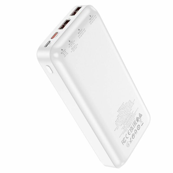 HOCO powerbank 20000 mAh PD QC 3A 22,5W J101A white