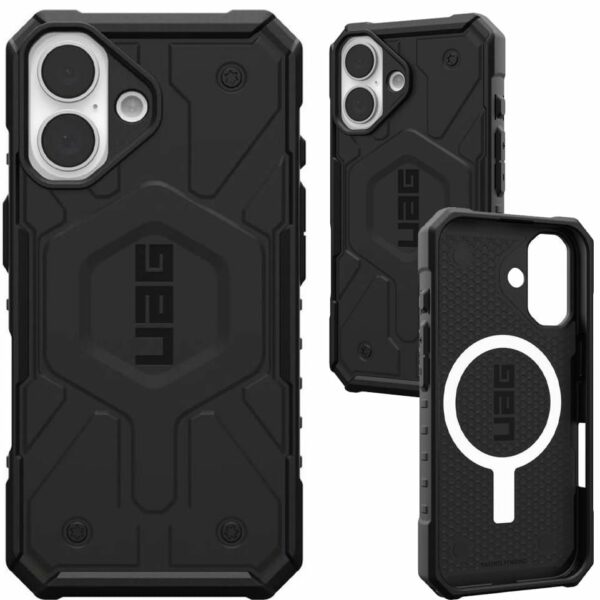 UAG Urban Armor Gear case PATHFINDER compatible with MagSafe for IPHONE 16 black