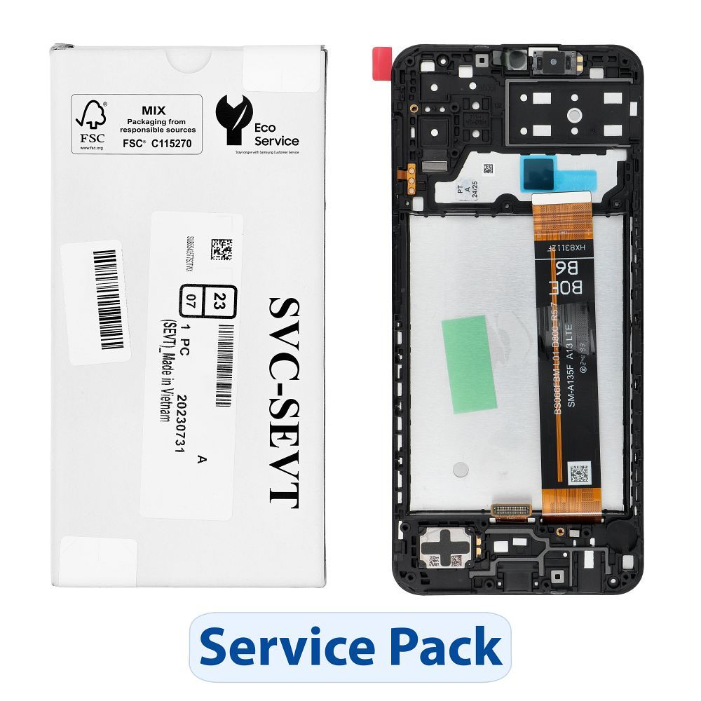 ServicePack LCD Display SAMSUNG SAMSUNG M13 M135F GH82-29133A