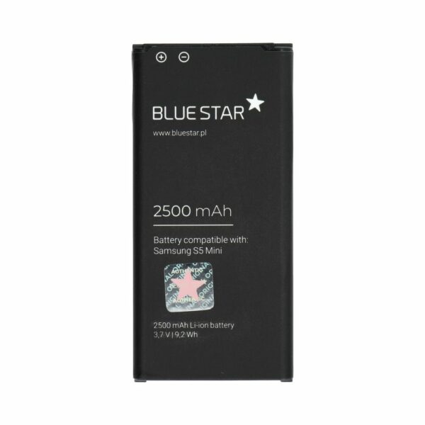 BLUE STAR PREMIUM battery for SAMSUNG S5 Mini G800F 2500 mAh
