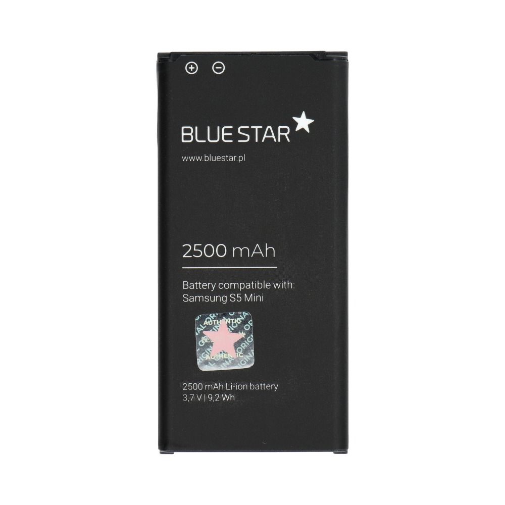 BLUE STAR PREMIUM battery for SAMSUNG S5 Mini G800F 2500 mAh
