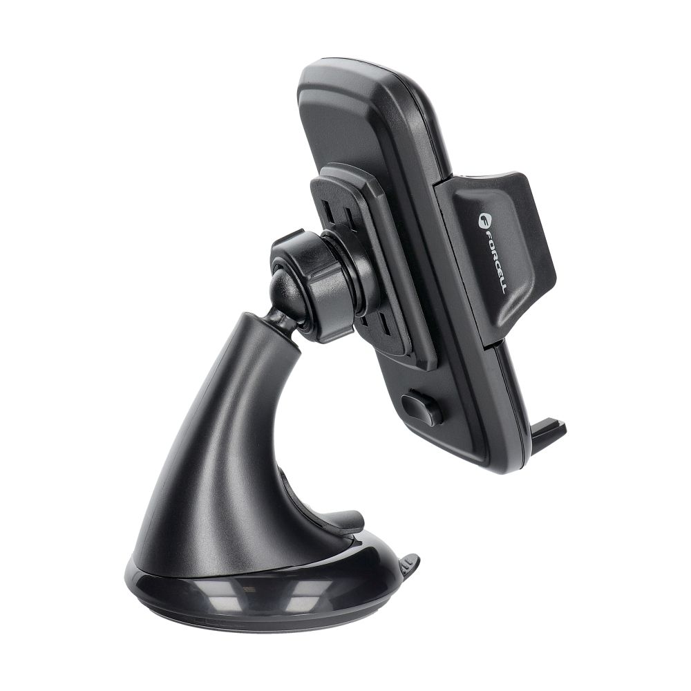 FORCELL F-GRIP Carbon HT1 car holder for windshield / dashboard black