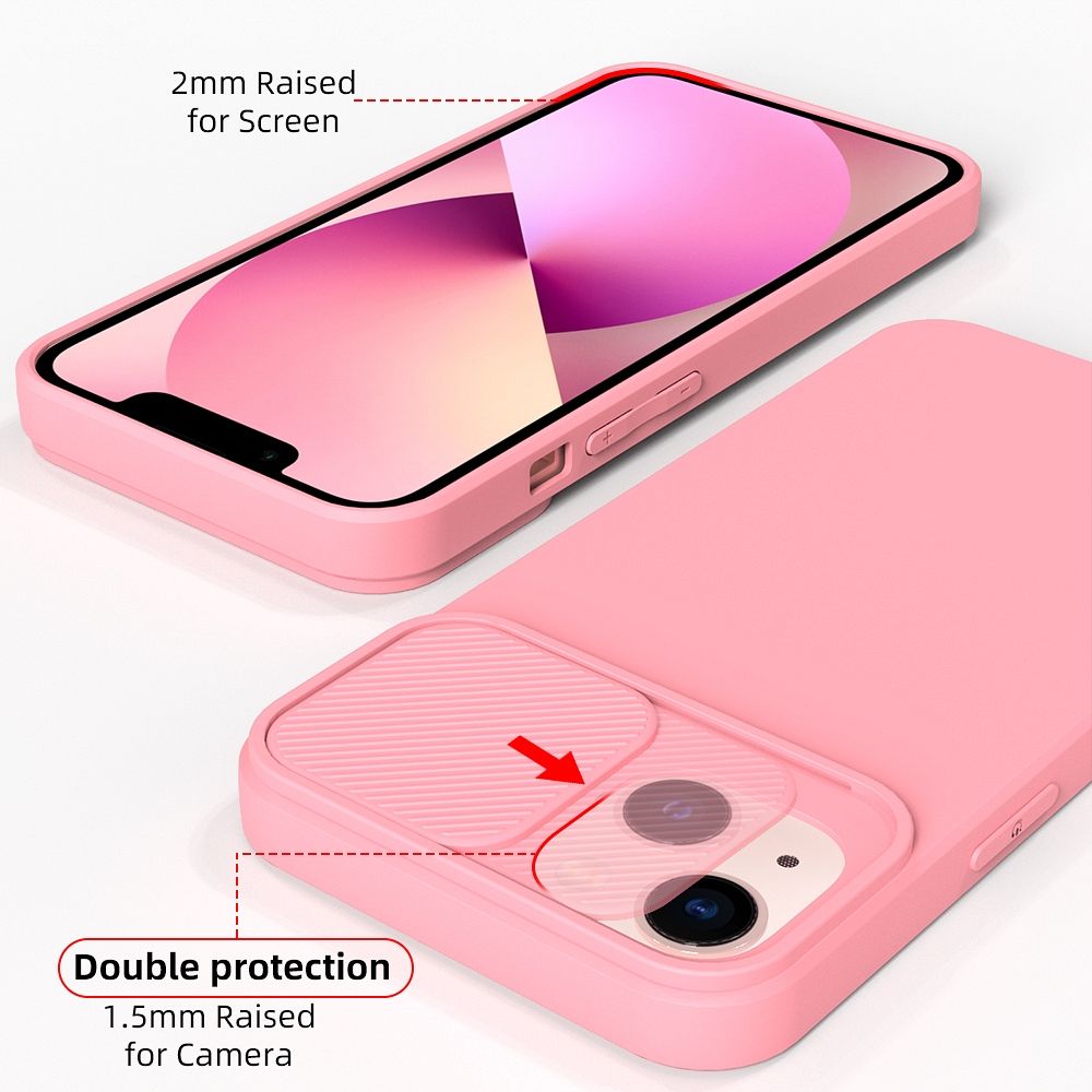 SLIDE case for XIAOMI Redmi 10C light pink