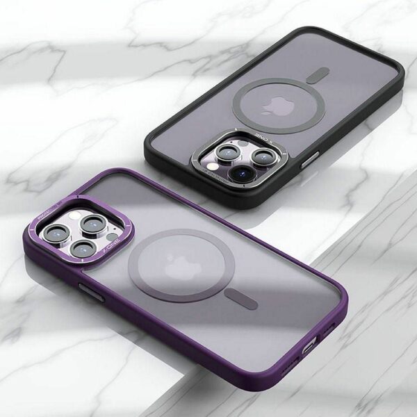 X-ONE Dropguard Magnetic Case Air (MagSafe compatible) - for Apple iPhone 15 Pro Max black