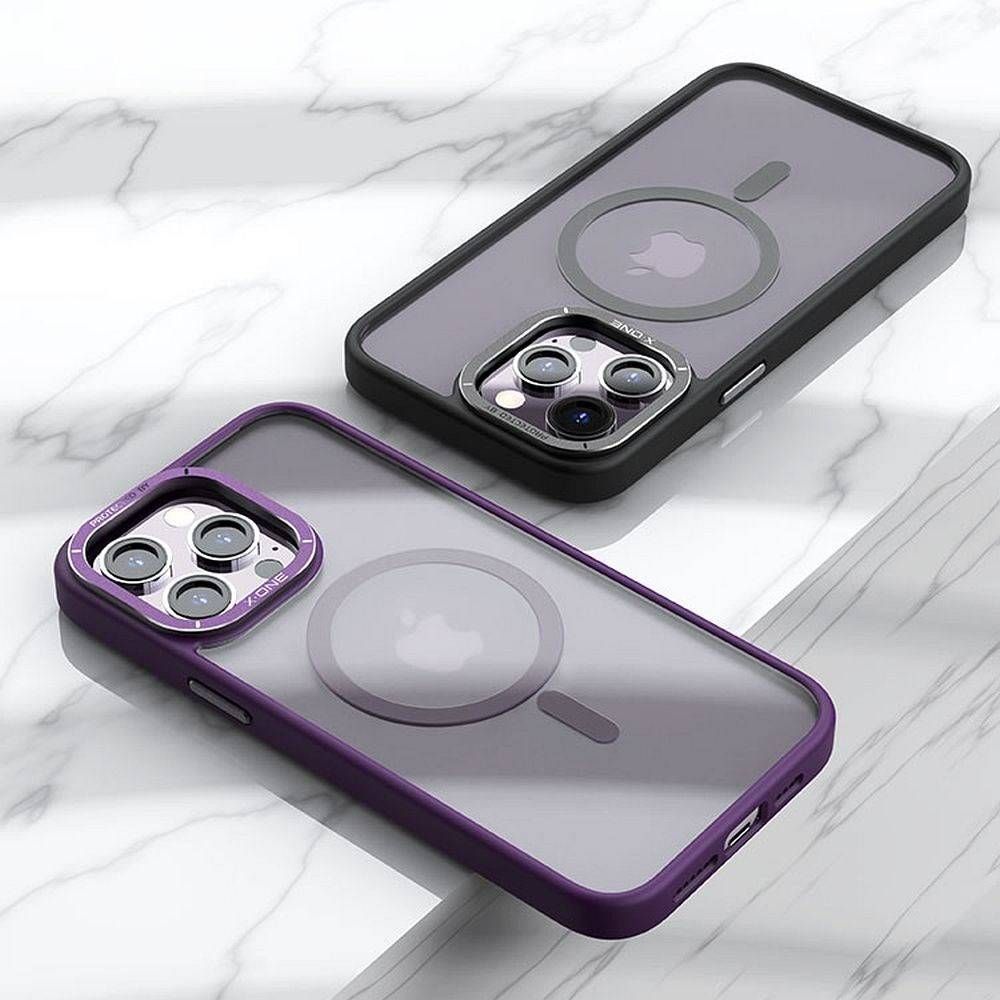 X-ONE Dropguard Magnetic Case Air (MagSafe compatible) - for Apple iPhone 15 Pro Max black