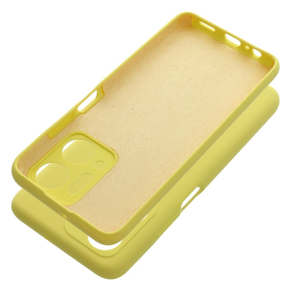 Case SILICONE 2mm for HONOR X7A lemon