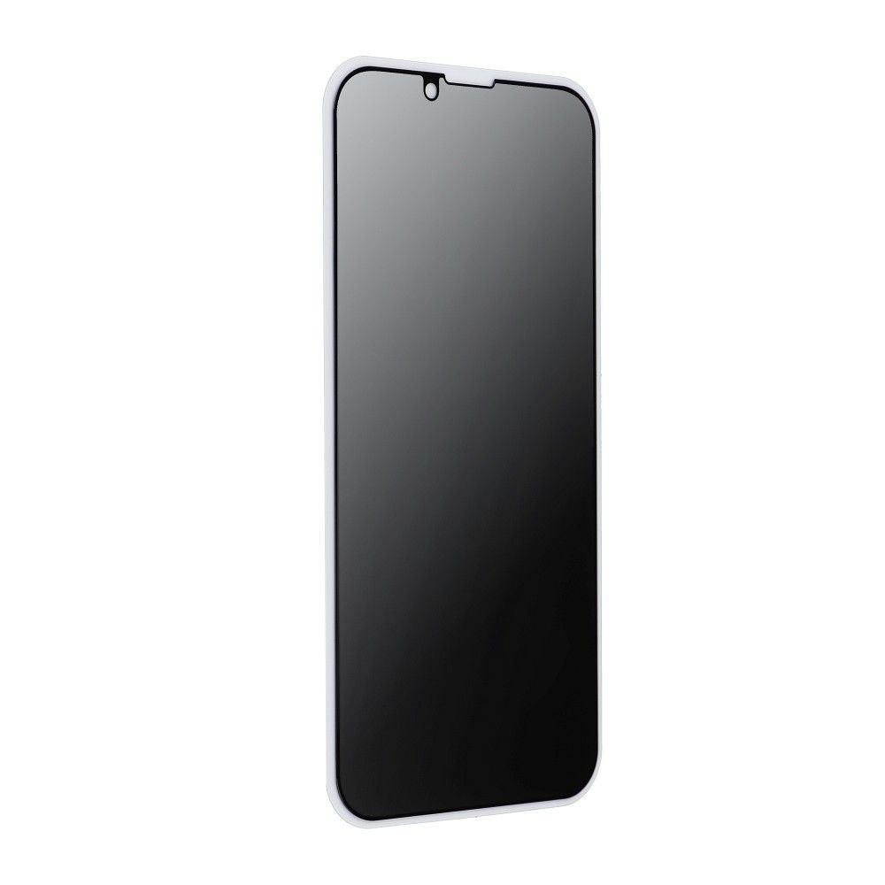 5D Full Glue Tempered Glass - for iPhone 13 / 16e (SE 4 2025) (Privacy) black