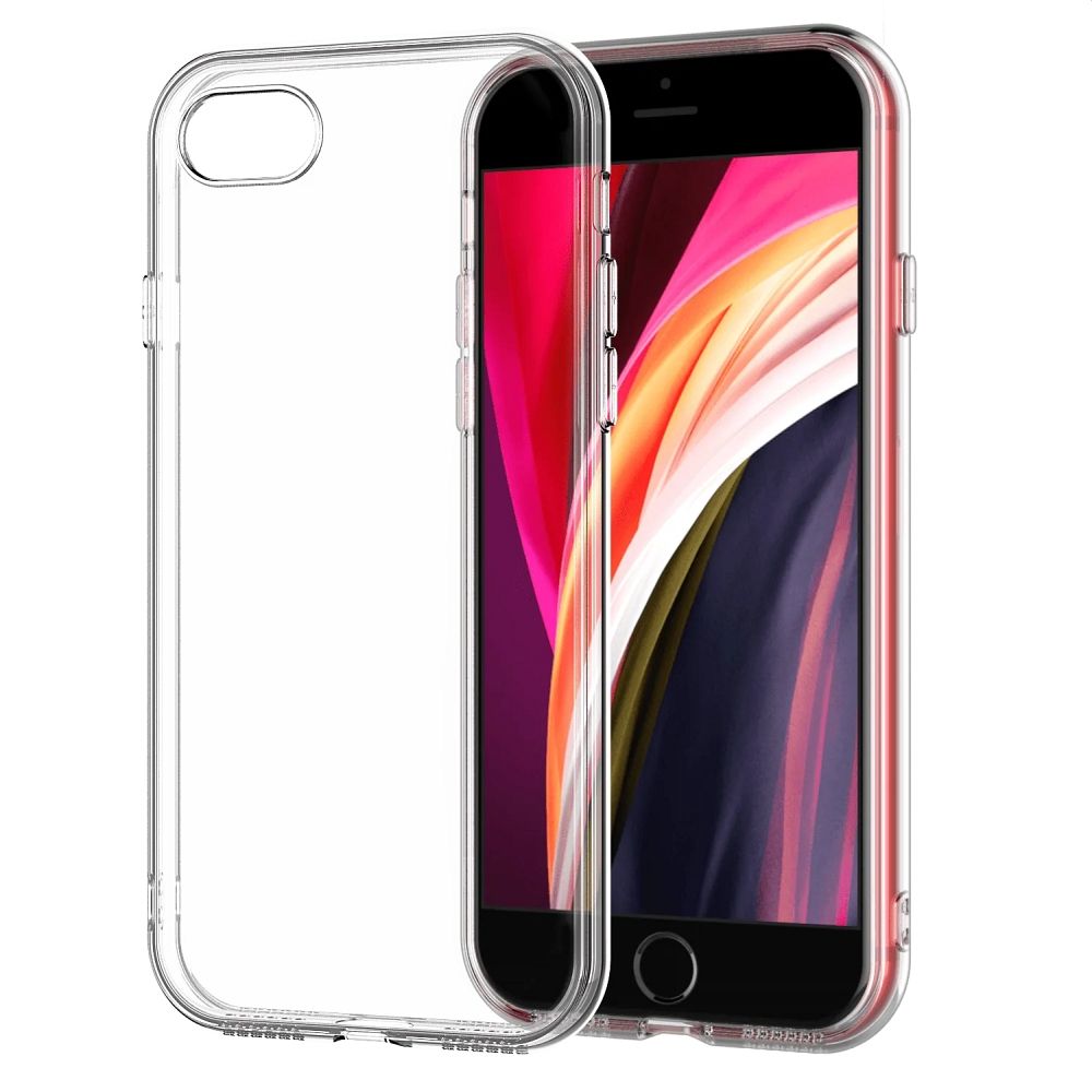 aa6028381e7cbbd33c62d6f53fca1036 CLEAR case 2 mm BOX for IPHONE 7 / 8 / SE 2020 / SE 2022 transparent