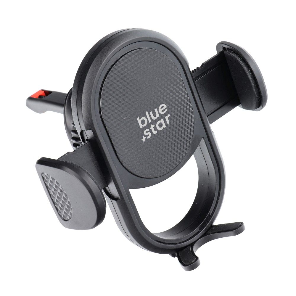 BLUE STAR gravity car holder for air vent SMART LOCK SMILE black