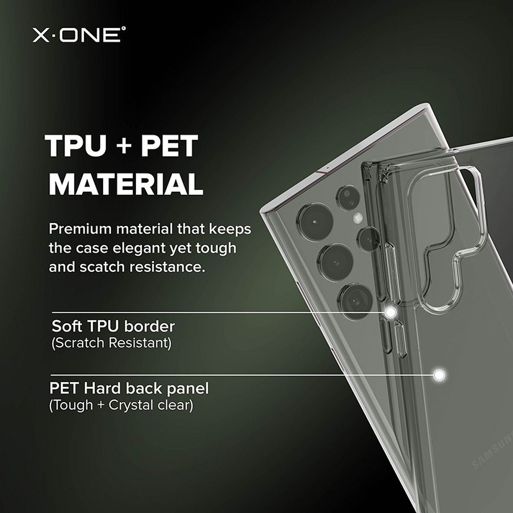 X-ONE Dropguard Case Lite for Samsung Galaxy S23 Plus
