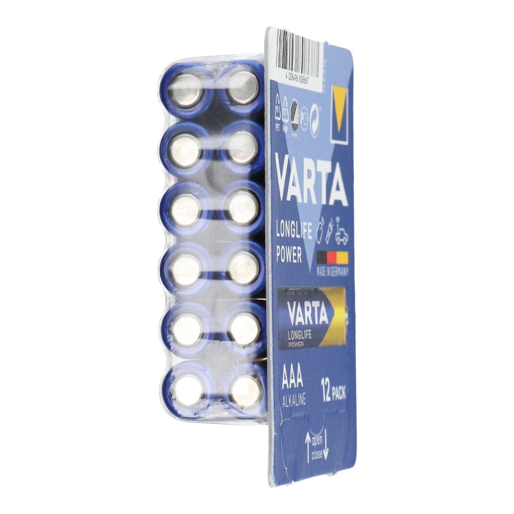 aab44c7e14f79b01416435a1ad30f121 VARTA alkaline battery R3 (AAA) Longlife 12 pcs