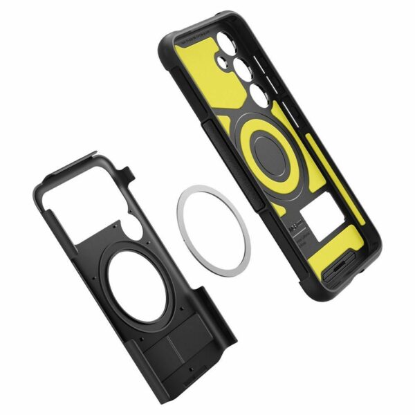 SPIGEN case SLIM ARMOR compatible with Magsafe for SAMSUNG S24 black