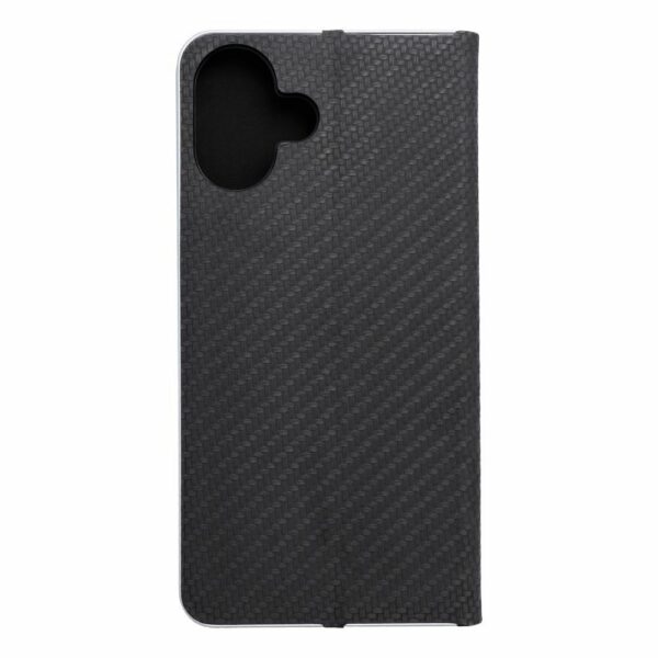 LUNA Book Carbon for IPHONE 16 Plus black