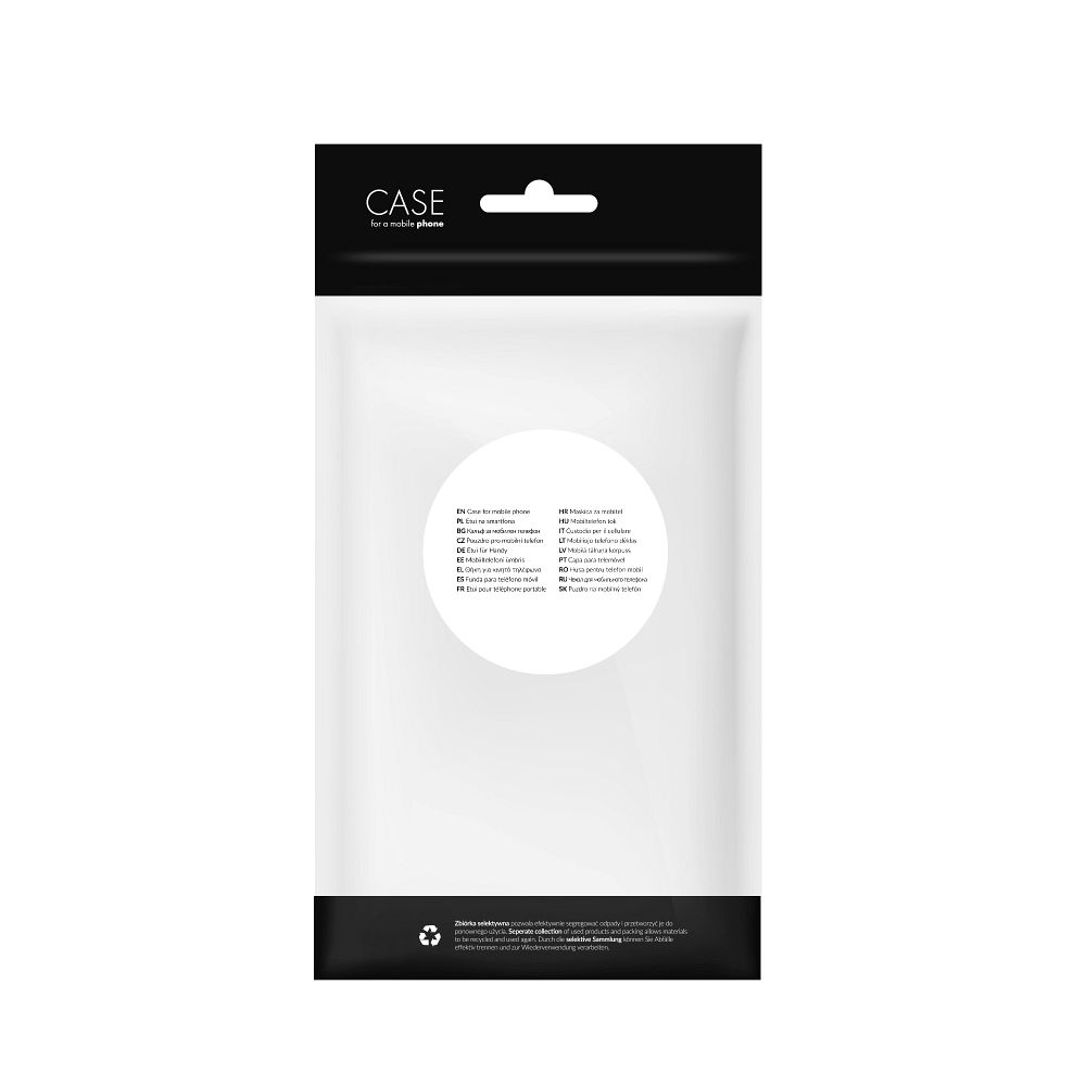 Universal Zipper Polybag black / transparent (230x120mm)
